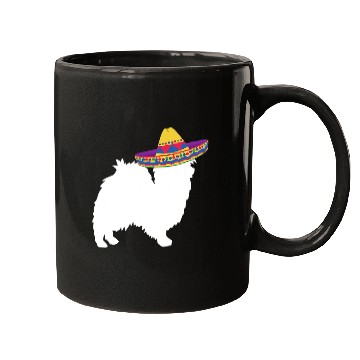 Discover Papillon Pet Sombrero Cinco De Mayo Funny Dog 3 Mugs