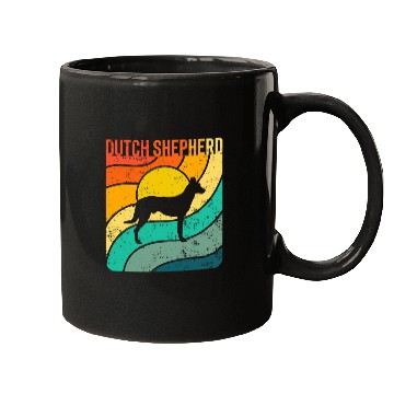 Discover Dutch Shepherd Pet vintages Sunset Mom Dad Mugs
