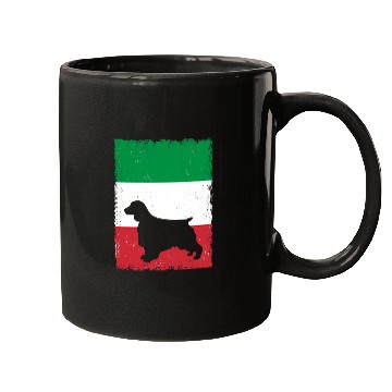Discover English Springer Spaniel Pet Welsh Springer Spaniel Dog Italy Flag Italian vintages Mom Da Mugs