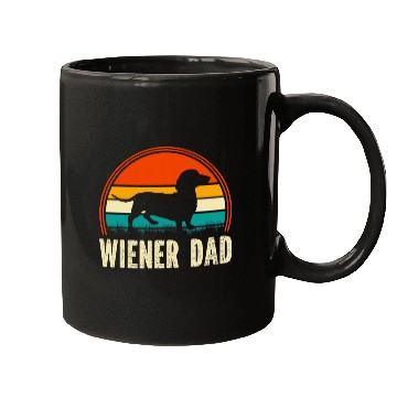 Discover Dachshund Pet Weiner Dog Wiener Dog Dad Mugs