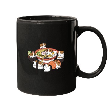 Discover Brittany Spaniel Pet Ramen Sushi Brittany Spaniel Mugs