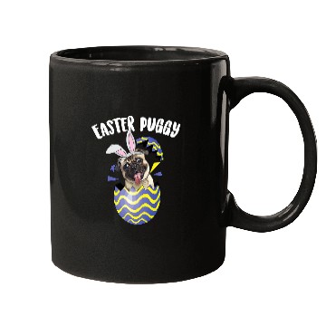 Discover Pug Pet Easter Puggy Cute Resurrection Egg Funny 229 Mugs
