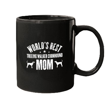 Discover Coonhound Pet Worlds bests TREEING WALKER COONHOUND Mom Mugs