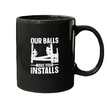 Discover Funny Ironworker Steelworker Construction worker Mugs
