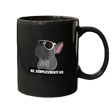 Discover French Bulldog Pet Frenchie Dog no just no funny dog Mugs