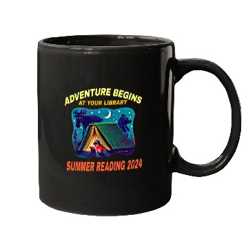 Discover Adventure Begins At Your Library Summer Reading Program 2024 24 Mugs