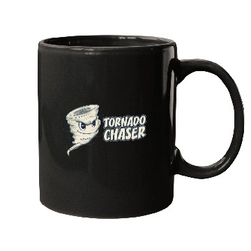 Discover Tornado Chaser Weather Storm Forecaser Meteorologist Mugs