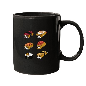 Discover Boxer Pet Sushi Deutscher Boxer Mugs