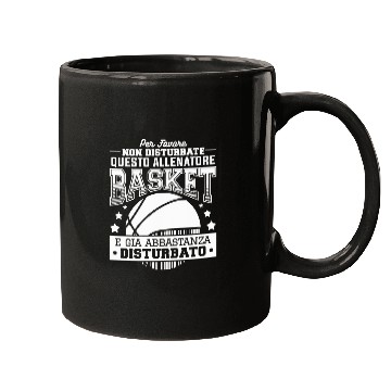 Discover Please Do Not Disturb This Basketball Coach Mugs