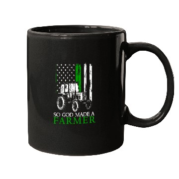 Discover So God Made A Farmer Farming Farmer 21 Mugs