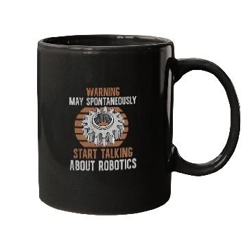 Discover Robot Engineer Science Robot Mechanic Tech Intelligence Mugs