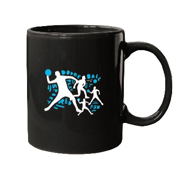 Discover Sport Dodgeball Dodgeball Player 1 Mugs