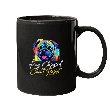 Discover Pug Pet Breed Pet 2Pug Obsessed Cant Resist Mugs