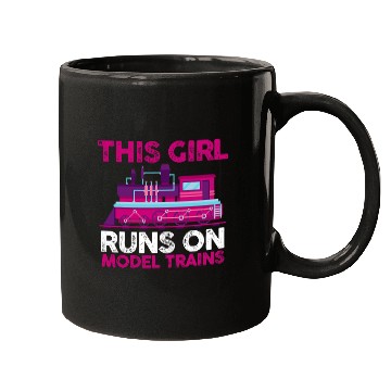 Discover Railway Locomotive Model Train RC Railroad Pilot 24 Mugs
