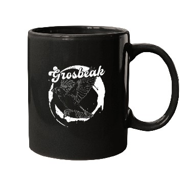 Discover Grosbeak ornithology birdwatching biologist binocular birder 9 Mugs