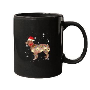 Discover Boykin Spaniel Pet christmas light xmass mom dad s Mugs
