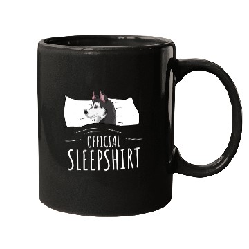 Discover Husky Pet Official Sleep 221 Mugs