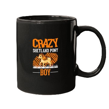 Discover crazys Shetland Pony Boy Shetty Boy Mugs