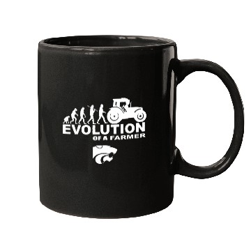 Discover Kansas State Wildcats Farmer Evolution Mugs