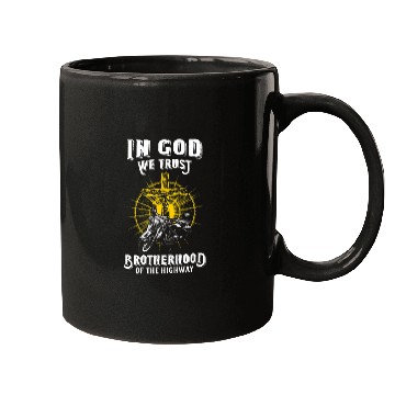 Discover In God We Trust Brotherhood Highway Mugs