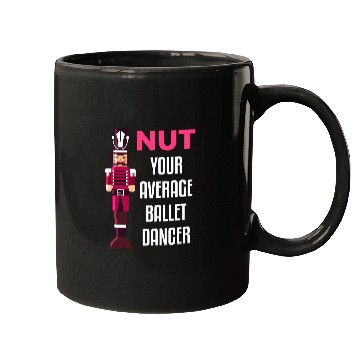 Discover Funny Nutcracker Ballet Dancer Ballerina Gift Mugs