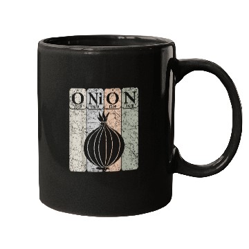 Discover Onion Periodic Table Elements Vegetables Farmer Retro 25 Mugs