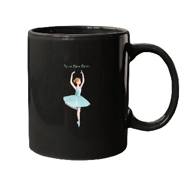Discover Team Dew Drop Nutcracker Ballet Ballerina Christmas Graphic Mugs