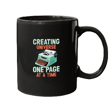 Discover Author Bookworm Novel Book Writer Journalist Literature 3 Mugs
