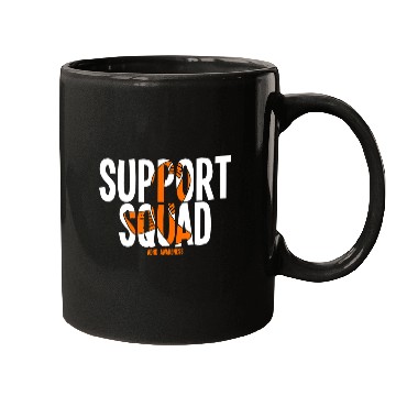 Discover ADHD Ribbon Support Squad ADHD Awareness Mugs