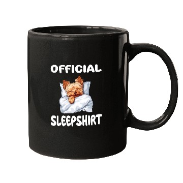 Discover Yorkshire Terrier Yorkie Dog Official SleepPajamas Mugs