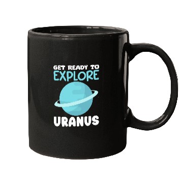 Discover Explore Uranus Astronomer Space Astronomy Planet Uranus 1 Mugs