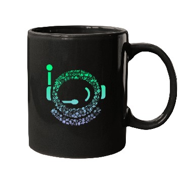 Discover Silhouette Icon Astronaut Boys Astronaut Mugs