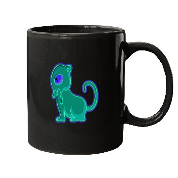Discover Aliens UFO Space Cat Space Kitten EDM Melt Mugs