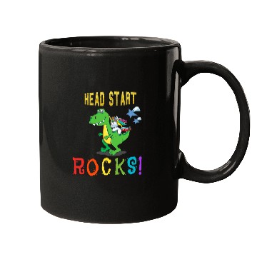 Discover Unicorn Pet Back to school Head start rocks dinosaurunicorn Mugs