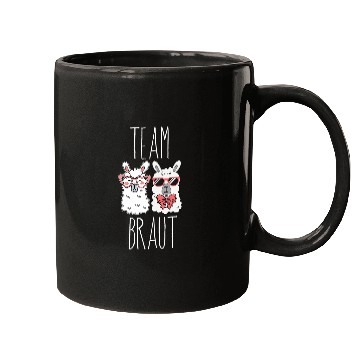 Discover Llama Pet Team Bride JGA Alpaca Mugs