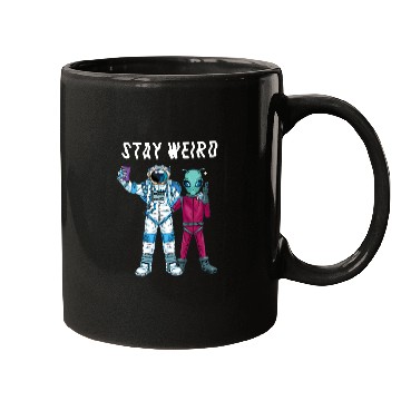 Discover Aliens UFO Stay Weird Alien 22 Mugs