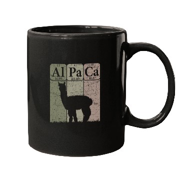 Discover Llama Pet Periodic Table Elements Llama Alpaca vintages 21 Mugs