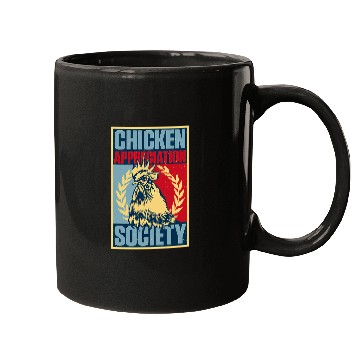 Discover Chicken Pet for men Appreciation Society Mugs