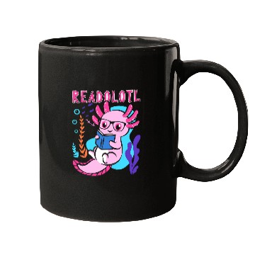 Discover Axolotls Pet Mexican Salamander Bookworm Reader 247 Mugs