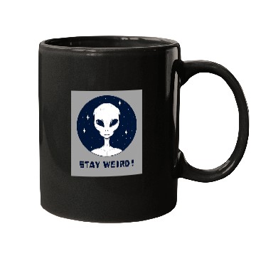 Discover Aliens UFO Stay Weird 9 Mugs