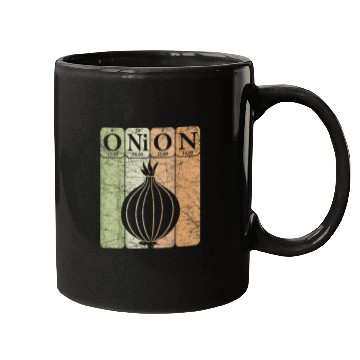 Discover Onion Periodic Table Elements Vegetables Farmer Retro 27 Mugs