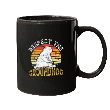 Discover Beaver Pet Respect Groundhog Sunset Design For Land Mugs