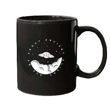 Discover Aliens UFO Ask Me About Ancient Aliens 2Ancient Alien Theory Mugs