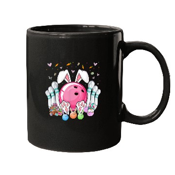 Discover Sport Bowling Ball Easter Day Easter Bunny Bowling Mugs