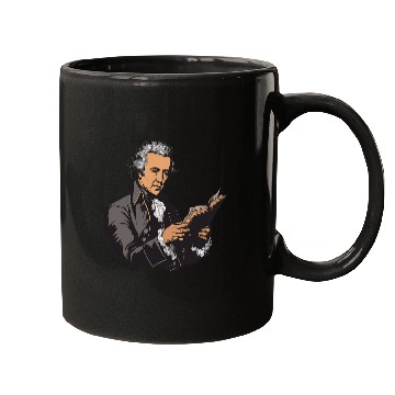Discover Book Fun Alexander Hamilton Reading A Book Mugs