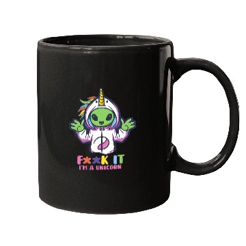 Discover Unicorn Pet Funny Alien Mugs