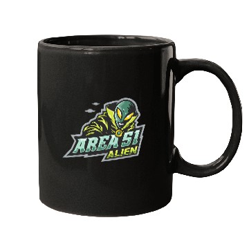 Discover Aliens UFO Area 51 Mugs