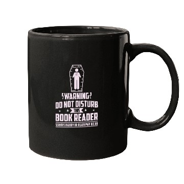 Discover Book Fun Warning Do Not Disturb This Book Mugs