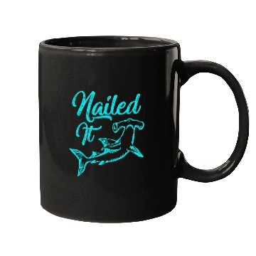Discover Shark Pet Trendy Nailed It Hammerhead Shark Deep Sea Mugs