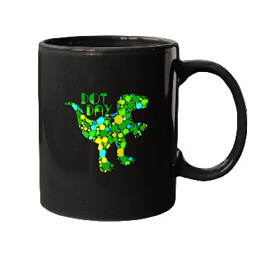 Discover Dinosaur Pet Trex Polka Dot Pattern Happy Dot Day Lover 1 Mugs